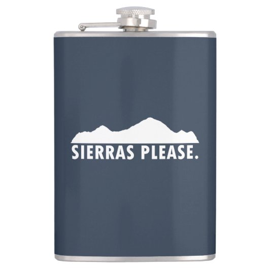 Flasques Sierras S'Il Vous Plaît Flask (Devant)