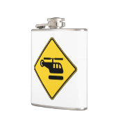 Flasques Signal d'hélicoptère de prudence (Gauche)