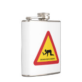 FLASQUES SIGNE DE TRAFIC DES PERSONNES BLANCHISES (Droite)