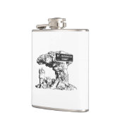 Flasques SIGNE DU Sommet DU Mont Washington (Gauche)