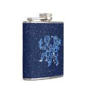 Flasques Signe Gemini Constellation et Zodiaque avec étoile (Droite)