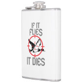 Flasques S'il vole, il meurt de la chasse au canard (Gauche)