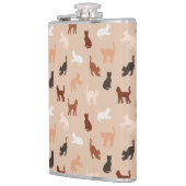 Flasques Silhouette de chat (Gauche)