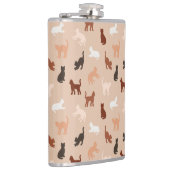 Flasques Silhouette de chat (Droite)