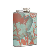 Flasques Silhouette de Fleurs rouges sur Arrière - plan Tur (Droite)