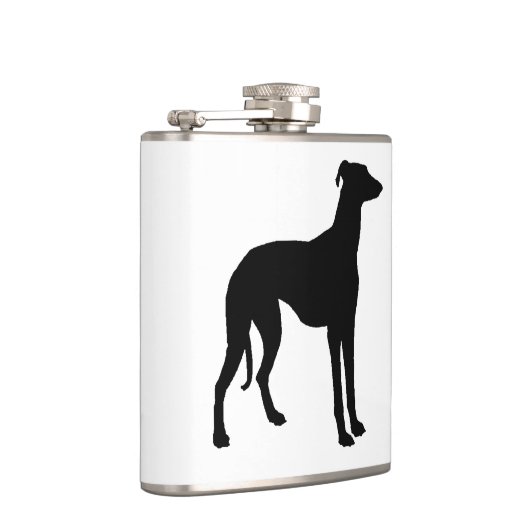 Flasques Silhouette de lévrier (Droite)