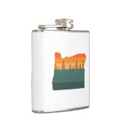 Flasques Silhouette de l'Oregon (Droite)