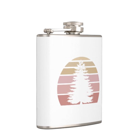 Flasques Silhouette des pins (Droite)