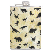 Flasques silhouette requin baleine pente galaxie espace (Devant)