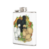 Flasques Silkies du jardin de fleurs (Gauche)