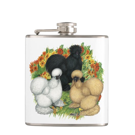 Flasques Silkies du jardin de fleurs (Devant)