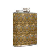 Flasques Silver And Gold Art Deco Pattern (Droite)