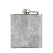 Flasques Silver Grey Lied the Knot Prendre Shot Wedding Fav (Dos)