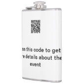 Flasques Simple analyse de code Q R modèle d'événement méti (Gauche)