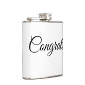 Flasques Simple congratulations minimales add your name  (Droite)