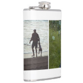 Flasques Simple Custom Two Photo (Droite)