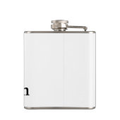 Flasques SIMPLE MINIMAL ajoutez votre nom cadeau personnali (Dos)