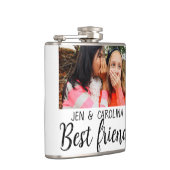 Flasques simple minimum meilleur ami nom ajouter photo text (Droite)