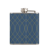 Flasques Simple, moderne, cool, tendance courbe, lignes ond (Dos)