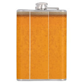 Flasques Simple Monogramme de bière dorée Soirée de Noël (Dos)