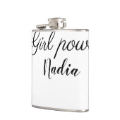 Flasques simple pouvoir minimal des filles ajouter le nom t (Gauche)