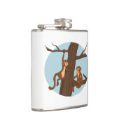 Flasques Singes escalade la fiole d'arbre (Droite)