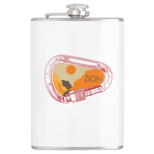 Flasques Sion Escalade Carabiner (Devant)