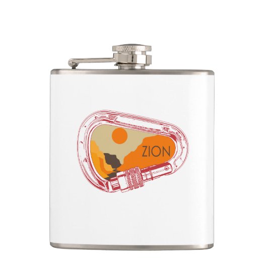 Flasques Sion Escalade Carabiner (Devant)