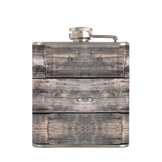 Flasques SIP SIP SWEET SIP patiné en bois en détresse | (Dos)