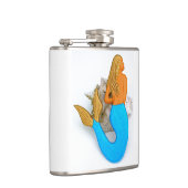 Flasques sirène à cheveux dorés (Droite)