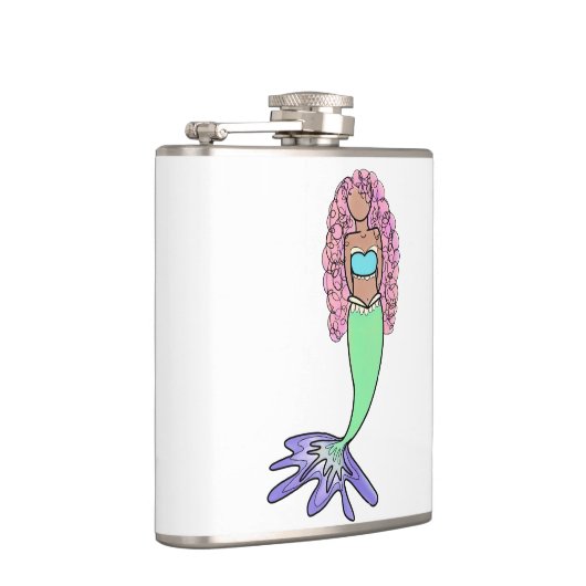 Flasques sirène arc-en-ciel rose bleu pourpre vert noir bou (Droite)