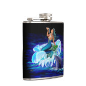 Flasques Sirène avec dauphin (Droite)