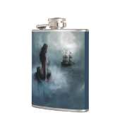 Flasques Sirène et navire pirate (Gauche)