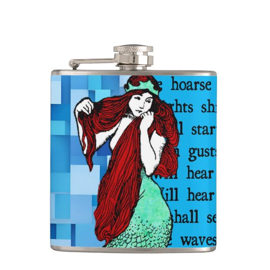 Flasques Sirène vintage (Devant)