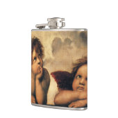 Flasques Sistine Madonna Angels par Raphael Sanzio (Gauche)