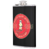 Flasques Ski à pente douce avec des lois Père Noël (Gauche)