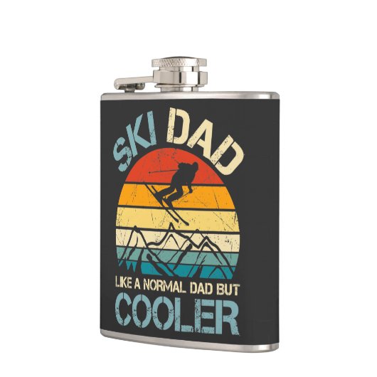 Flasques Ski Dad | Father's Day Gift | Hobbies (Gauche)