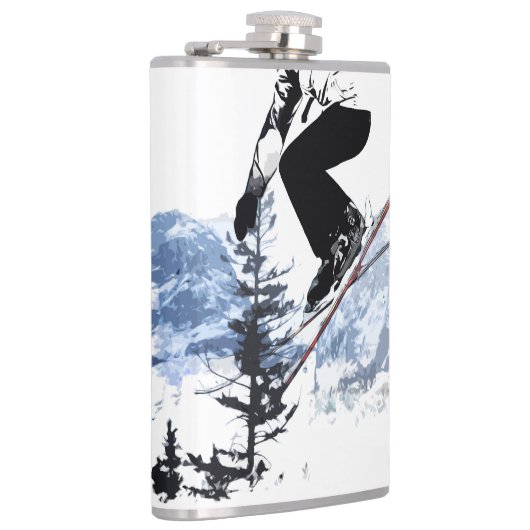 Flasques Ski dans les Rocheuses - Banff Canada (Droite)