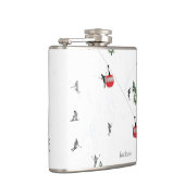 Flasques Ski de vacances personnalisé Ascenseur de ski (Droite)