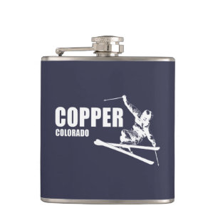 Flasques Ski du Colorado de Copper Mountain