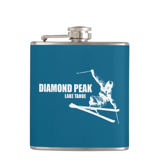 Flasques Skier Diamond Peak Lake Tahoe (Devant)