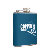 Flasques Skieur de Copper Mountain Colorado (Droite)