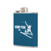 Flasques Skieur du Cherry Peak Resort (Gauche)