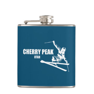 Flasques Skieur du Cherry Peak Resort