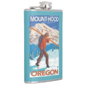 Flasques Skis de transport de neige de skieur - capot de (Droite)