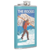 Flasques Skis de transport de neige de skieur - les (Droite)