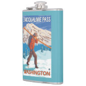 Flasques Skis de transport de neige de skieur - passage de (Gauche)