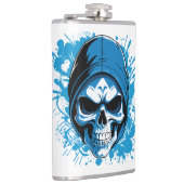 FLASQUES SKULL A GRAFFITI STYLE (Droite)