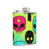 Flasques Skull Pattern Flask (Droite)