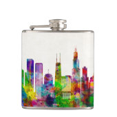 Flasques Skyline de Chicago (Devant)